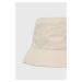 Bavlněná čepice Tommy Hilfiger béžová barva