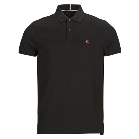 Tommy Hilfiger MONOGRAM SMALL IMD REG POLO Černá