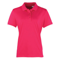 Premier Workwear Dámské polo triko PR616 Hot Pink -ca. Pantone 214c