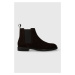 Semišové kotníkové boty Vagabond Shoemakers ANDREW pánské, hnědá barva, 5668.340.31