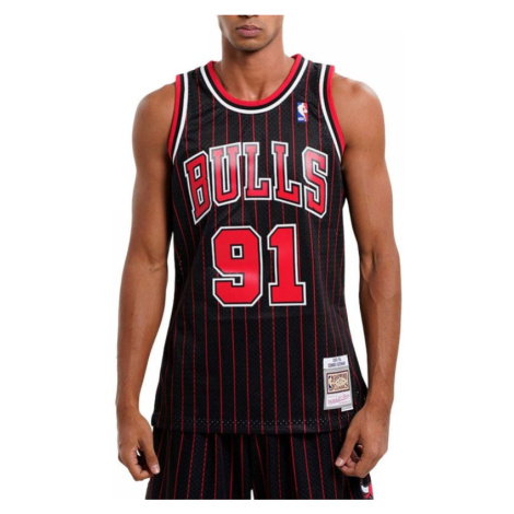 Chicago Bulls NBA Jersey Bulls M SMJYGS18150CBUBLCKDRD model 20121860 - Mitchell & Ness