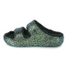 Crocs Classic Cozzzy Glitter Sandal Černá