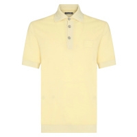 DOLCE & GABBANA Label Yellow polo tričko