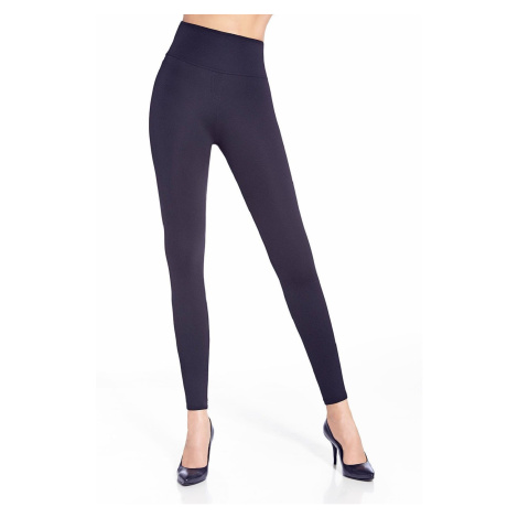 Bas Bleu Women's leggings LIVIA with Push-Up & Taille effect and wide belt
