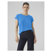 Modré dámské tričko Vero Moda Ava - Dámské