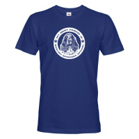 Pánské tričko Anglický špringršpaněl kulatý motiv - tričko pro milovníky psů