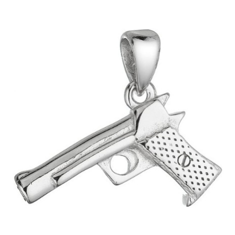 Evolution Group - Pavona Stříbrný přívěsek Pistole 64055