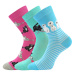 Dívčí ponožky Boma - 057-21-43, mix barev D Barva: Mix barev