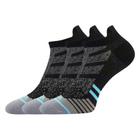 Voxx Rex 17 Dámské nízké ponožky - 3 páry BM000004113800100619 černá