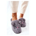 Soft Slippers Mouse with Ears Grey Luise