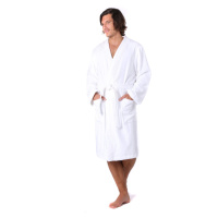 Unisex župan Sauna kimono bílá - Vestis