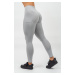 NEBBIA - Legíny s vysokým pasem LEG DAY GOALS 248 (light grey) - NEBBIA