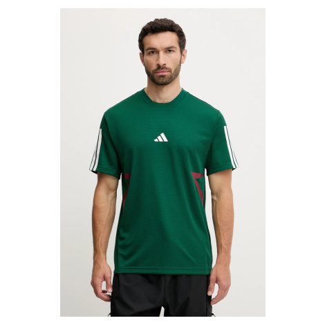 Tričko adidas Tiro pánské, zelená barva, JN2579