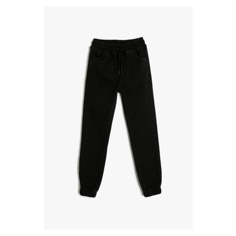 Koton Boys Black Jeans