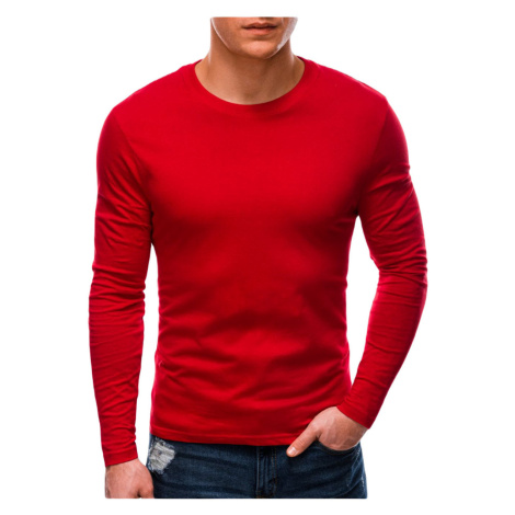 Deoti Pánské tričko s dlouhým rukávem Genuine červená Červená