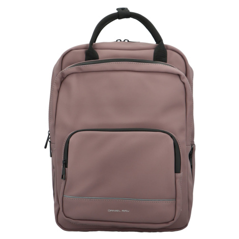 Stylový pogumovaný batoh Kamau, fialový Daniel Ray