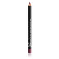 NYX Professional Makeup Suede Matte Lip Liner matná tužka na rty odstín 35 Prune 1 g