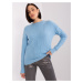 Sweter AT SW 2340.43 jasny niebieski