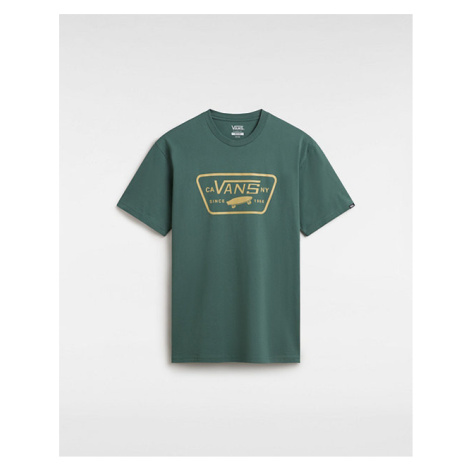 VANS Full Patch T-shirt Men Green, Size