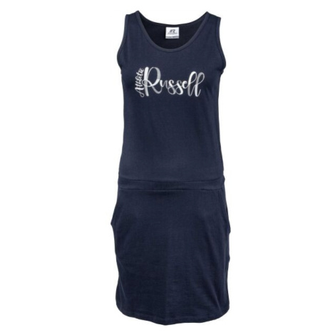 Russell Athletic DRESS SLEEVELESS Dámské šaty, tmavě modrá, velikost