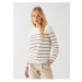 LC Waikiki Crew Neck Striped Long Sleeve Women's Knitwear Sweater