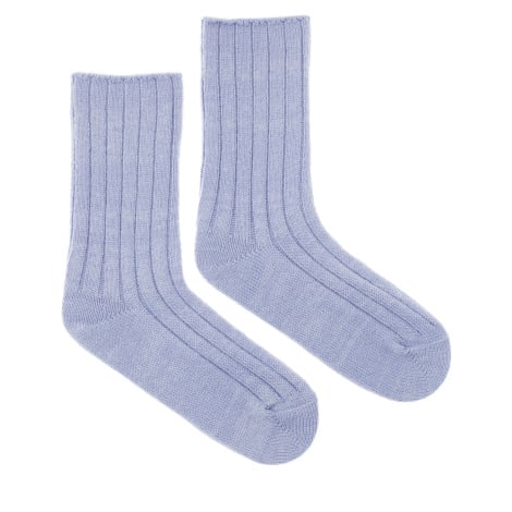 Vlněné ponožky Vlnáč rebro fialový Fusakle