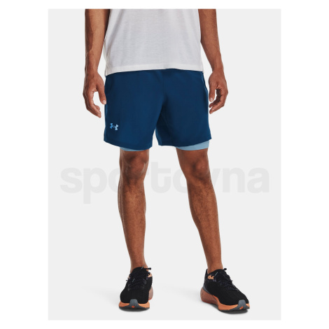 Kraťasy Under Armour UA LAUNCH 7'' 2-IN-1 SHORT-BLU