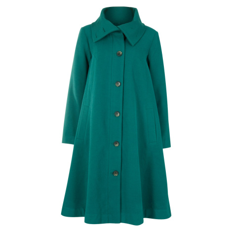 BONPRIX kabát na knoflíky Barva: Zelená, Mezinárodní