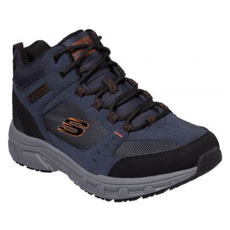 SKECHERS-Oak Canyon Ironhide navy orange Modrá