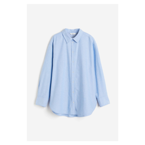 H & M - Oxfordská košile - modrá H&M