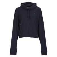 Tommy Hilfiger CROPPED HOODIE Tmavě modrá