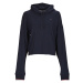 Tommy Hilfiger CROPPED HOODIE Tmavě modrá