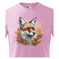 Roztomilé dětské tričko s potiskem Lišky - skvělé tričko pro milovníky zvířat