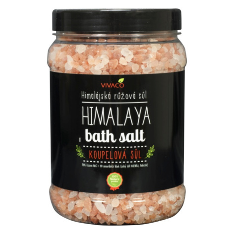 Vivaco Himalájská růžová sůl do koupele 1500 g 1500 g