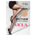 Raj-Pol Woman's Tights Pation Viola 15 DEN