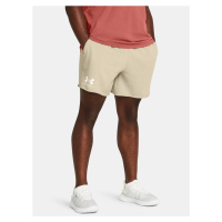 Under Armour Kraťasy UA Rival Terry 6in Short-BRN - Pánské