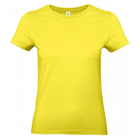 B&C Základní bavlněné hladké dámské tričko BC 190 g/m