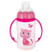 CANPOL BABIES Tréninkový hrneček s úchyty cute animals - kočička 320 ml