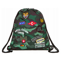 CoolPack Vak na záda Camo Green Badges