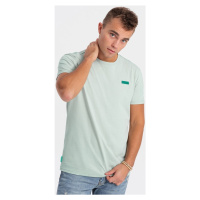 Ombre Pánské tričko s krátkým rukávem Cuuphreans Zelená