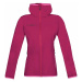 Rock Experience Solstice 2.0 Hoodie Softshell Woman Cherries Jubilee/Super Pink Outdorová bunda