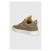 Semišové sneakers boty Filling Pieces Low Top Suede béžová barva, 10122793055