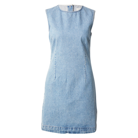 Calvin Klein Jeans Šaty 'Huntington' modrá džínovina