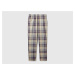 Benetton, Tartan Plaid Trousers