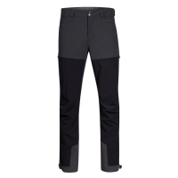 Softshellové kalhoty Bekkely Hybrid Bergans® – Black / Solid Charcoal