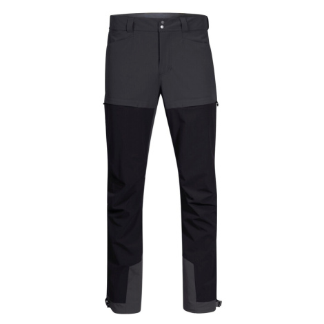 Softshellové kalhoty Bekkely Hybrid Bergans® – Black / Solid Charcoal