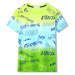 Chlapecké tričko KUGO FC0353, signální / světle modrá Barva: Mix barev