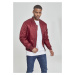 Pánská bunda // Urban Classics Basic Bomber Jacket burgundy