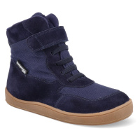 Barefoot dětské zimní boty Bundgaard - Brooklyn TEX modré