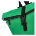 Trendy dámský pogumovaný batoh Andree,  jablíčkově zelená